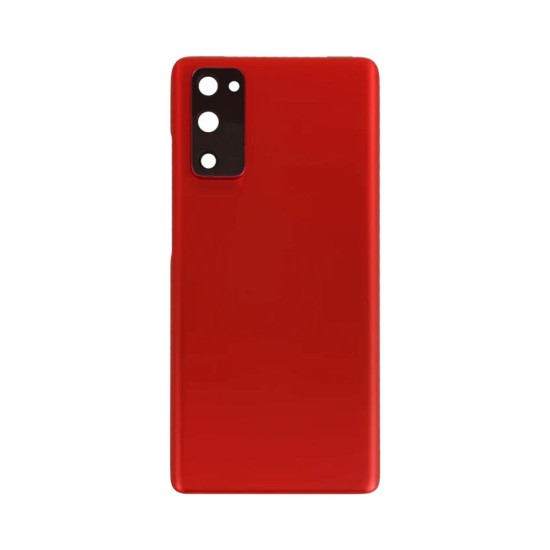 Back Cover+Camera Lens Samsung Galaxy S20 FE 5G/G781 Red